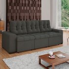 Sofá 4 Lugares Retrátil E Reclinável Linoforte Brindisi