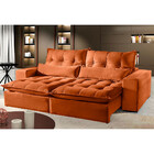 Sofá 4 Lugares Retrátil E Reclinável Máximo 2.50 Metros Velud