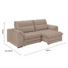 Sofá 4 Lugares Retrátil E Reclinável Melbourne Suede Capuccino