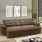 Sofá 4 Lugares Retrátil E Reclinável México Luizzi 2,50m Velu