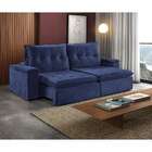 Sofá 4 Lugares Retrátil E Reclinável Pinheiros Com Entrada Us