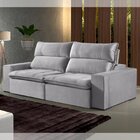 Sofá 4 Lugares Retrátil E Reclinável Pocket Hanover  Veludo P