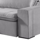 Sofá 4 Lugares Retrátil E Reclinável Pocket Hanover  Veludo P