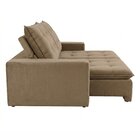 Sofá 4 Lugares Retrátil E Reclinável Super Pilow 200cm Paris