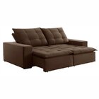 Sofá 4 Lugares Retrátil E Reclinável Super Pilow 200cm Paris