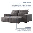 Sofá 4 Lugares Retrátil E Reclinável Super Pilow 230cm Xangai