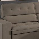 Sofá 4 Lugares Retrátil E Reclinável Veludo Soft 290cm Grécia