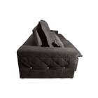 Sofá 4 Lugares Retrátil E Reclinável Zurique Malha Marrom