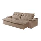 Sofá 4 Lugares Retrátil Martins M-163 Com Acessórios Veludo B