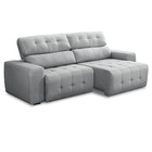 Sofá 4 Lugares Retrátil Reclinável 250cm Veludo Atualle Fergu