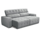 Sofá 4 Lugares Retrátil Reclinável 250cm Veludo Atualle Fergu