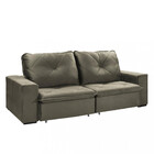 Sofá 4 Lugares Retrátil Reclinável 250cm Veludo Catarina Takei