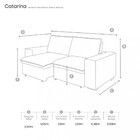 Sofá 4 Lugares Retrátil Reclinável 250cm Veludo Catarina Takei