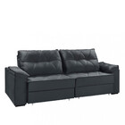 Sofá 4 Lugares Retrátil Reclinável 250cm Veludo Eduarda Takei