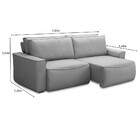 Sofá 4 Lugares Retrátil Reclinável 280cm Veludo Nobile Fergui