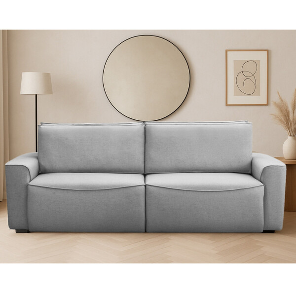 Sofá 4 Lugares Retrátil Reclinável 280cm Veludo Nobile Fergui