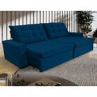 Sofá 4 Lugares Retrátil Reclinável 290cm Veludo Califórnia Wo