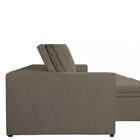 Sofá 4 Lugares Retrátil Reclinável Com Massageador 250cm Velu