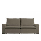 Sofá 4 Lugares Retrátil Reclinável Com Massageador 250cm Velu