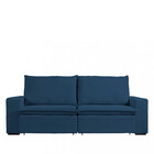 Sofá 4 Lugares Retrátil Reclinável Com Massageador 250cm Velu