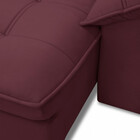 Sofá 4 Lugares Retrátil Reclinável Veludo 250cm Cartaxo Fergu