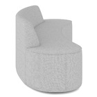 Sofá 4 Lugares Sala De Estar Cancún D02 Linho Cinza 280cm C-4