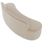 Sofá 4 Lugares Sala De Estar Cancún D02 Veludo Champagne 230