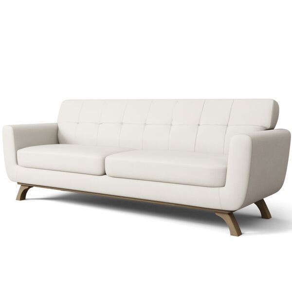 Sofá 4 Lugares Sala De Estar Loki 260cm Veludo Bege G15 - Gra