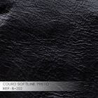 Sofá 4 Lugares Sala De Estar Malta 260cm Couro Preto G58 - Gr