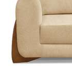 Sofá 4 Lugares Yves Linho Dourado