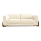 Sofá 4 Lugares Yves Linho Pérola