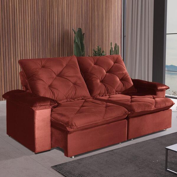 Sofá 5 Lugares 2,90m Retrátil E Reclinável Canyon Bom Pastor