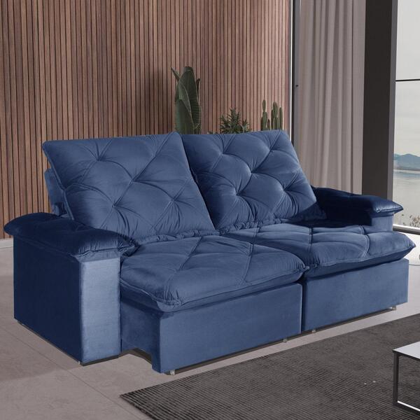 Sofá 5 Lugares 2,90m Retrátil E Reclinável Canyon Bom Pastor