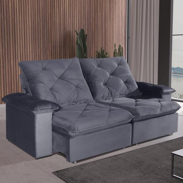 Sofá 5 Lugares 2,90m Retrátil E Reclinável Canyon Bom Pastor