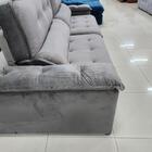 Sofá 5 Lugares 2,90m Retrátil E Reclinável Girona Bom Pastor