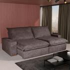 Sofá 5 Lugares 2,90m Retrátil E Reclinável Lazzio Bom Pastor