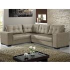 Sofá 5 Lugares Bia De Canto Suede Chocolate G30 - Império Est