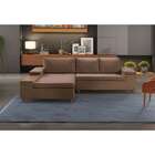 Sofá 5 Lugares Com Chaise Esquerdo Clássico Com Entrada Usb L