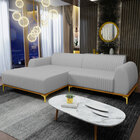 Sofá 5 Lugares Com Chaise Esquerdo Sala De Estar Molino 300cm