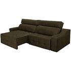 Sofá 5 Lugares Connect 2,70m Retrátil E Reclinável Suede Amas