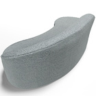 Sofá 5 Lugares Curvo Sala De Estar Living Firenze Direito D02