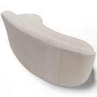 Sofá 5 Lugares Curvo Sala De Estar Living Firenze Direito D02