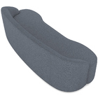 Sofá 5 Lugares Curvo Sala De Estar Living Lótus D02 Bouclê Ci