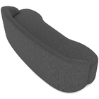 Sofá 5 Lugares Curvo Sala De Estar Living Lótus D02 Linho Cin