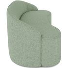 Sofá 5 Lugares Curvo Sala De Estar Living Lótus D02 Linho Ver