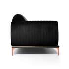 Sofá 5 Lugares Hug Preto