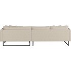 Sofá 5 Lugares Linho 92cm X 284cm Ricco Cru