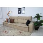 Sofá 5 Lugares Miró 2,70m Retrátil E Reclinável Com Pillow E