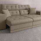 Sofá 5 Lugares Net Prestige Assento Retrátil E Reclinável Cap