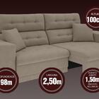 Sofá 5 Lugares Net Prestige Assento Retrátil E Reclinável Cap